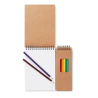 Set de coloriage avec bloc