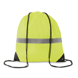 Sac à cordons avec bandes réfl