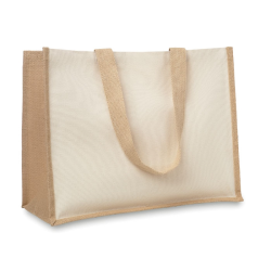Sac de courses en toile de jute et