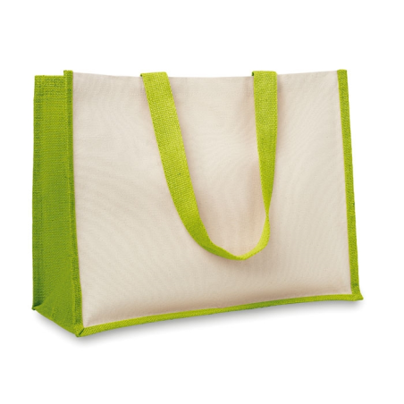 Sac de courses en toile de jute et
