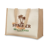 Sac de courses en toile de jute et