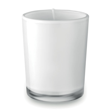 Bougie dans un verre