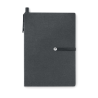 Carnet recyclé ligné et stylo
