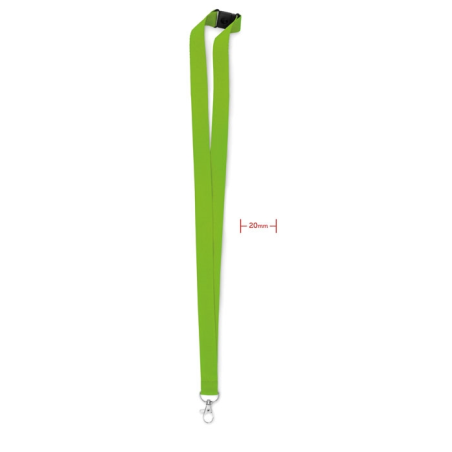Lanyard crochet métal 20mm