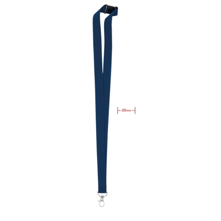 Lanyard crochet métal 20mm