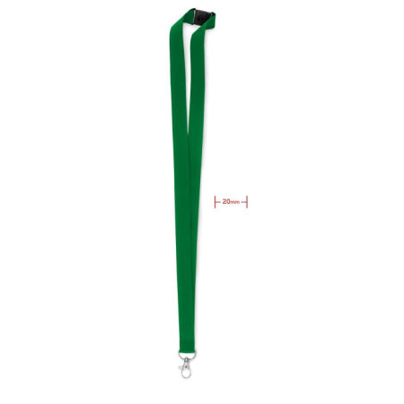 Lanyard crochet métal 20mm