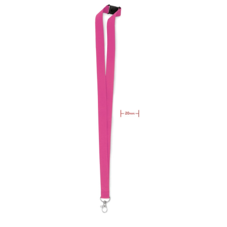 Lanyard crochet métal 20mm