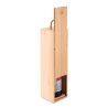 Coffret bouteille en bois