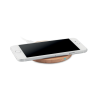 Chargeur sans fil en bambou