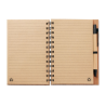 Carnet et stylo en bambou
