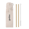Paille bambou avec brosse