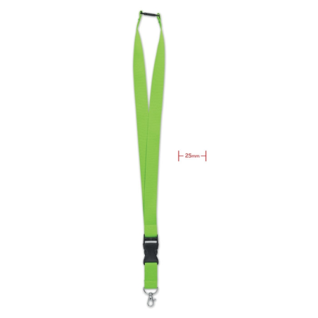 Lanyard crochet métal 25mm