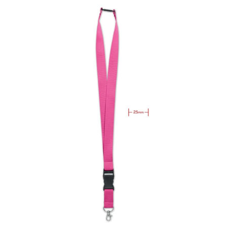 Lanyard crochet métal 25mm