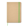 Carnet A5 en carton recyclé