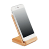 Chargeur sans fil en bambou