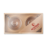 2 verres expresso double paroi