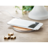 Chargeur sans fil en bambou