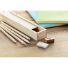 Set de 12 crayons en bois