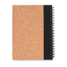 Carnet en liège avec stylo