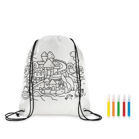 Sac à cordon non tissé