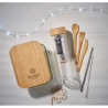 Lunchbox en verre et bambou