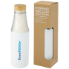 Bouteille Hulan de 540 ml en acier inoxydable avec  cuivre et isolation par le vide avec couvercle en bambou