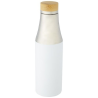 Bouteille Hulan de 540 ml en acier inoxydable avec  cuivre et isolation par le vide avec couvercle en bambou