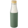 Bouteille Hulan de 540 ml en acier inoxydable avec  cuivre et isolation par le vide avec couvercle en bambou