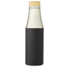 Bouteille Hulan de 540 ml en acier inoxydable avec  cuivre et isolation par le vide avec couvercle en bambou
