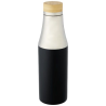 Bouteille Hulan de 540 ml en acier inoxydable avec  cuivre et isolation par le vide avec couvercle en bambou