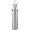 Bouteille de sport Harper 700 ml en acier inoxydable avec boucle métallique
