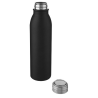 Bouteille de sport Harper 700 ml en acier inoxydable avec boucle métallique