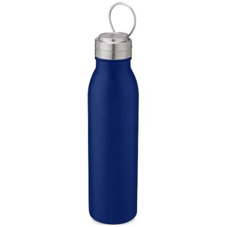 Bouteille de sport Harper 700 ml en acier inoxydable avec boucle métallique