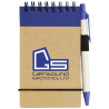 Bloc-notes recyclé format A7 avec stylo Zuse