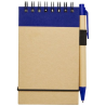 Bloc-notes recyclé format A7 avec stylo Zuse