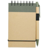 Bloc-notes recyclé format A7 avec stylo Zuse