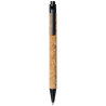 Stylo bille Midar en liège et paille de blé (encre noire)