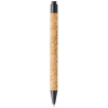 Stylo bille Midar en liège et paille de blé (encre noire)