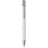 Stylo bille rétractable doux au toucher Moneta (encre e)