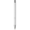 Stylo bille rétractable doux au toucher Moneta (encre e)