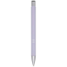 Stylo bille rétractable doux au toucher Moneta (encre e)