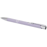 Stylo bille rétractable doux au toucher Moneta (encre e)