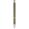 Stylo bille rétractable doux au toucher Moneta (encre e)
