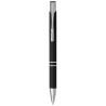 Stylo bille rétractable doux au toucher Moneta (encre e)
