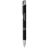Stylo bille rétractable doux au toucher Moneta (encre e)