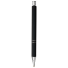 Stylo bille rétractable doux au toucher Moneta (encre e)