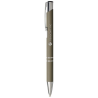 Stylo bille rétractable doux au toucher Moneta (encre e)
