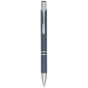 Stylo bille rétractable doux au toucher Moneta (encre e)