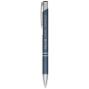 Stylo bille rétractable doux au toucher Moneta (encre e)