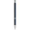 Stylo bille rétractable doux au toucher Moneta (encre e)